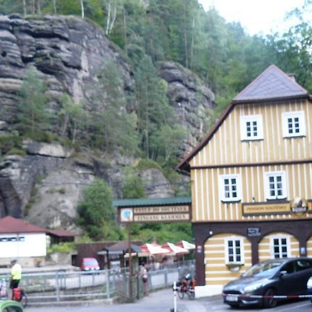 Pension Soutesky Hřensko Buitenkant foto