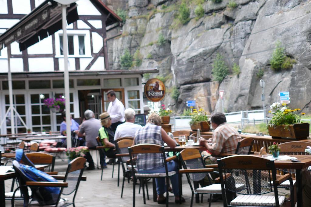 Pension Soutesky Hřensko Buitenkant foto