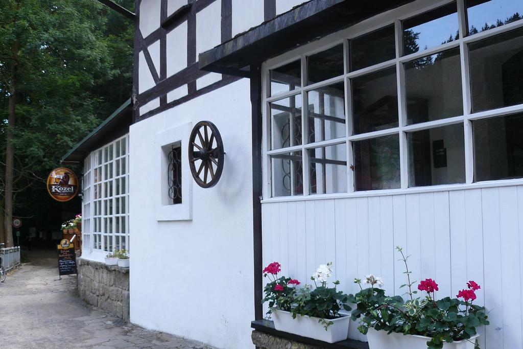 Pension Soutesky Hřensko Buitenkant foto