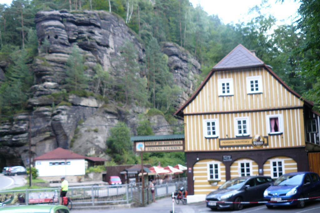 Pension Soutesky Hřensko Buitenkant foto